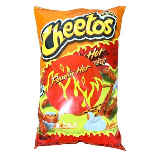 Cheetos Flamin Hot - 8oz.(c/10pzs)