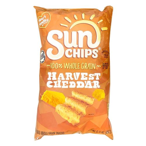 Sun Chips Harvest Cheddar - 6.5oz. (c/8pzs)