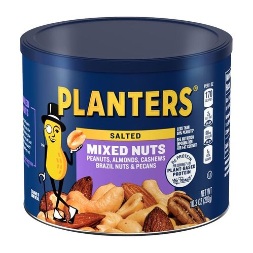 Planters Mixed Nuts Salted - 10.3oz. (c/12pzs)
