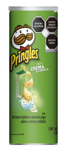 Pringles Sour Cream & Onion - 137gr. (c/14pzs)