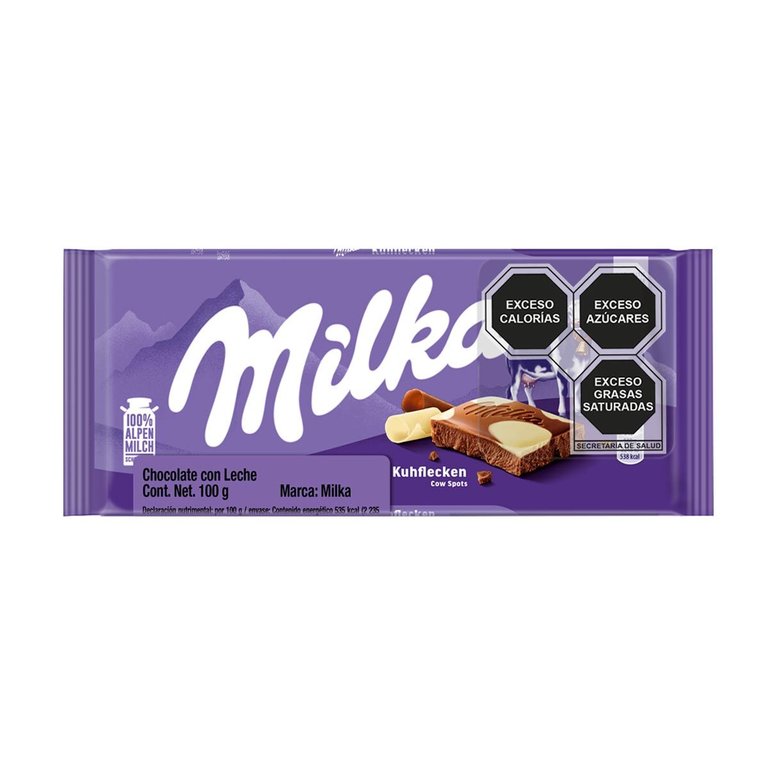 Milka Cow Spots Milk Chocolate - 100gr. (c/23pzs)