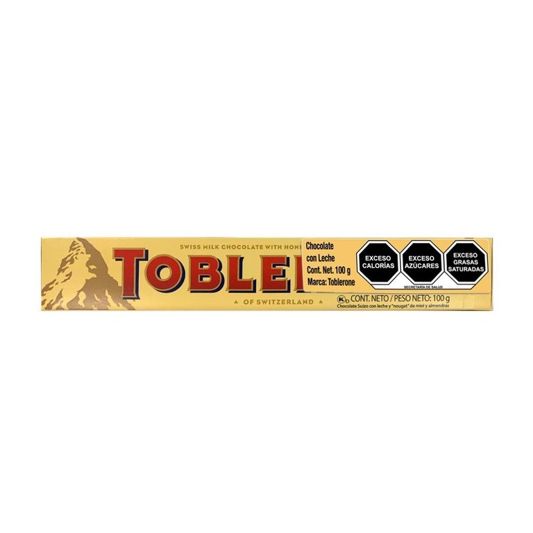 Toblerone Milk Chocolate Original - 100gr. (c/20pzs)