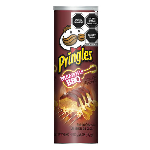 Pringles BBQ - 137gr. (c/14pzs)