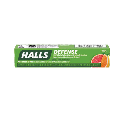 Halls Defense Assorted Citrus (c/20pz)