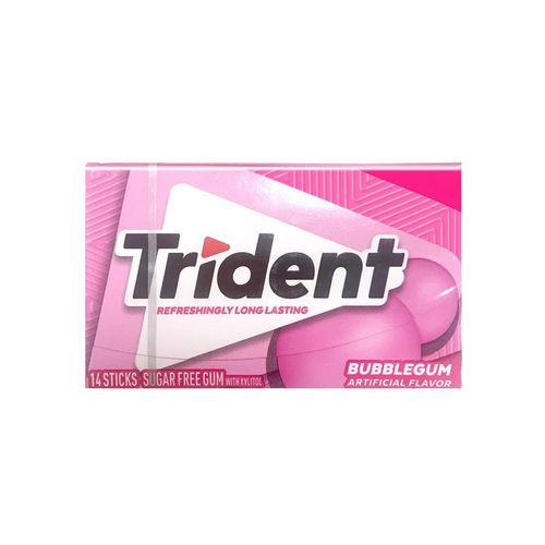 Trident Bubble Gum - 18 Stick (c/12pzs)