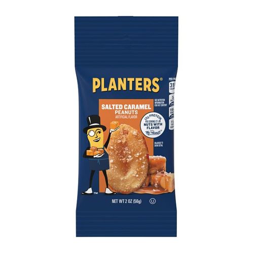 Planters Salted Caramel Peanuts - 2oz (c/10pzs)