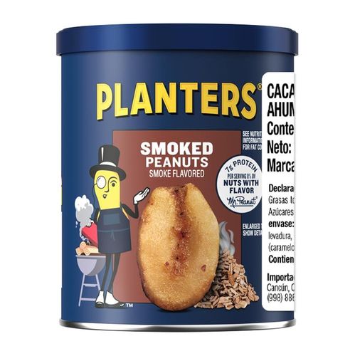 Planters Smoked Peanuts - 6oz (c/8pzs)