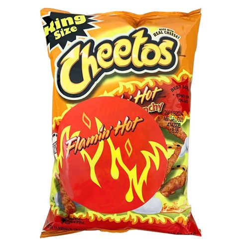 Cheetos Crunchy Flamin Hot - 3.5oz (c/24pzs)
