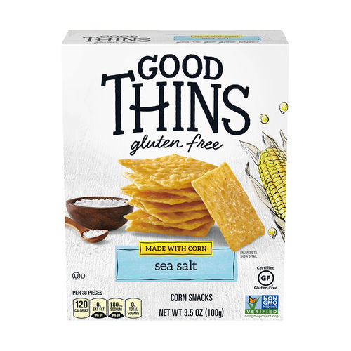 Good Thins Corn Sea Salt - 3.5oz (c/12pzs)