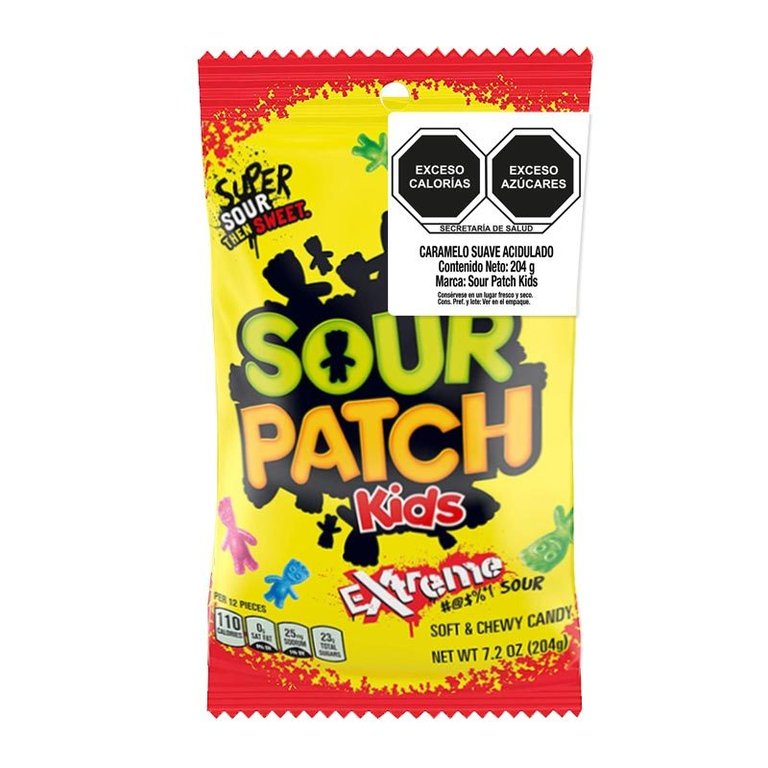Sour Patch Kids Extreme - 7.2oz (c/12pzs)