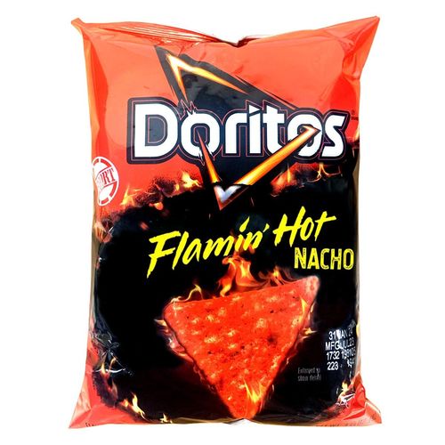 Doritos Nacho Flamin Hot - 3.25oz (c/18 pzs)