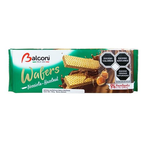 Balconi Hazelnut Wafers - 150gr (w/24pcs)